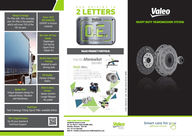 HD Clutch Leaflet 2023 - Valeo India 